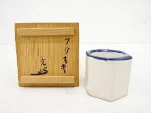 作家物　面取蓋置